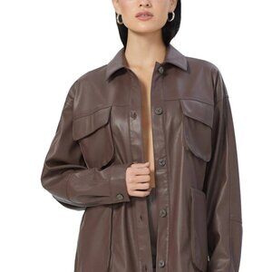 AFRM Bruno Cargo Shacket - Brown XL